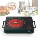 Ver imagem 1 de Vbgk Cooktop Elétrico 1800w com 9 Níveis de Potência e Timer (verde)
