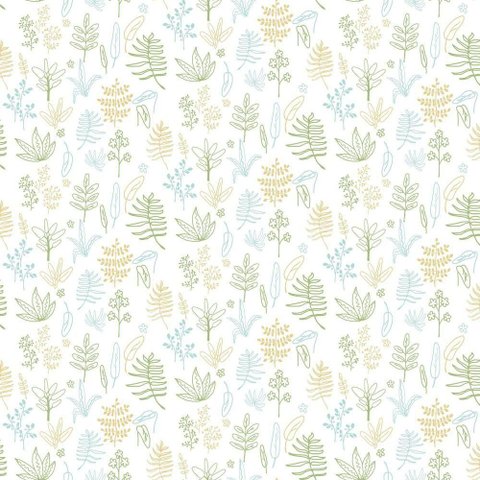 Papel de Parede Mondo Baby Little Plants 13006 - Rolo 10m X 0,53m