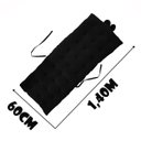 Ver mais imagens de Almofada Futon Decorativo Orelha Coelho 140x60 Colchão Preto