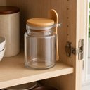 Ver imagem 2 de Porta Condimentos 270ml Redondo com Colher e Tampa Hermética