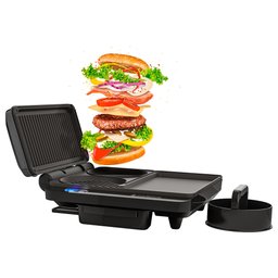 Kit Grill Burguer 3 em 1 e Cafeteira Up To Go Cadence - 127V - 3