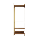 Ver imagem 2 de Modulo Closet Industrial Cabideiro Ferro Dourado Amêndoa