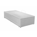 Ver imagem 4 de Cama Box Baú c/Auxiliar Solteiro MH1444 Milano Jacquard White (88x188x43) - Herval