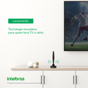 Ver mais imagens de Antena Interna Digital Para Tv Uhf Full Hdtv 4k Intelbras Ai 1015