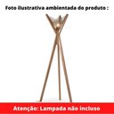 Ver imagem 3 de Luminária Fulô Ozki 153 Cm (altura) Madeira Eucalipto Cedro Corda Couro Reconstituído