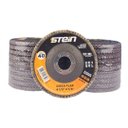 Ver imagem 1 de 20 Peças Disco Flap Curvo 4.1/2 115mm Metais Ferrosos Grão 40 Stein