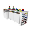 Ver imagem 2 de Rack com Baús e Porta Carrinhos Duplo Cássio 100% Mdf Woodcore