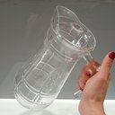 Ver imagem 5 de Jarra de Vidro 1,7L Transparente 26x13x13cm Água Suco Chá Bebidas Mesa Detox