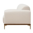 Ver imagem 5 de Sofá Living Unne 3 Lugares 210cm Terminal Direito Bouclé Off White - Nexta Casa
