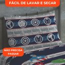 Ver imagem 6 de Jogo de Cama Infantil Lepper Vingadores Solteiro 3 Peças Microfibra Azul