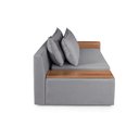 Ver imagem 5 de Sofá Cama Panamá Compose Linho Grafite com Baú Império Estofados