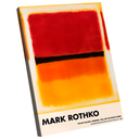 Ver imagem 1 de Quadro Decorativo Mark Rothko Violet, Black, Orange, Yellow On White Ared