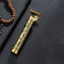 Ver imagem 6 de Barbeador Profissional Dragão Dourado com 4 Pentes Ajustáveis, Óleo e Escovinha de Limpeza