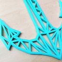 Ver imagem 2 de Quadro / Quadrinho Âncora 28cm - Marinheiro, Decoração:Azul Tiffany