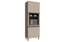 Ver imagem 1 de Paneleiro de Cozinha Modulado Connect c/ 4 Portas (1 Forno) 71.5cm Off White - Henn