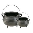 Ver imagem 1 de Kit 2 Caldeirão Panela Extramil Tripé Ferro Fundido 1L e 4L