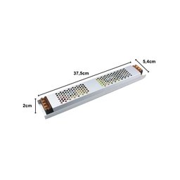 Fonte Slim 400W 33A 12V - Lumus - 2