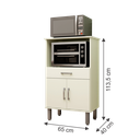 Ver imagem 4 de Balcão Forno Micro Modelo J-602bfbf Branco