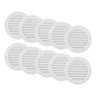Kit 10 Grade de Ventilação Redonda 200mm | Grelha com Tela - 1