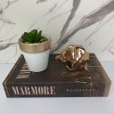Ver imagem 4 de Livro decorativo, vaso artesanal e elefante rose gold