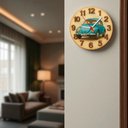 Ver imagem 2 de Relógio de Parede - Fusca -efeito 3d -25x25x2cm