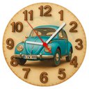 Ver imagem 1 de Relógio de Parede - Fusca -efeito 3d -25x25x2cm