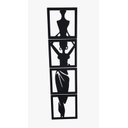 Ver imagem 1 de Mulher com Jarro - Decoração:preto