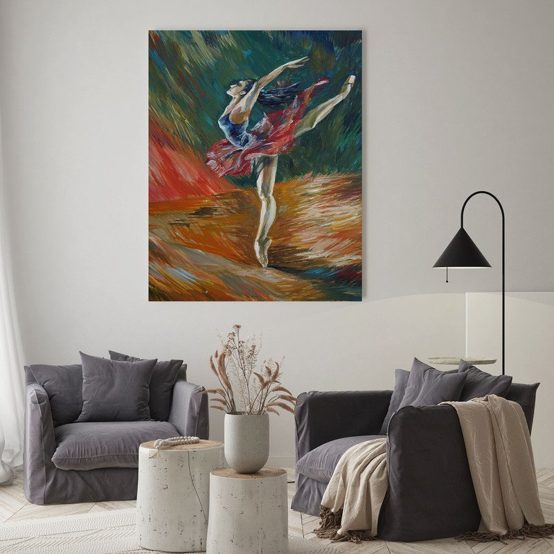 Quadro Decorativo Tela Canvas Conceito Ballet - 180x135 Cm - 2