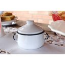 Ver imagem 4 de Açucareiro Esmaltado Branco 380 Ml Ewel