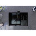 Ver imagem 4 de Canal Equipado Preto Calha Úmida Inox Completa Com 3 Módulos AJB STORE CANALEQUIPADO
