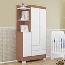 Ver imagem 1 de Roupeiro Tuboarte Infantil Magia 100% MDF 3 Portas e 2 Gavetas