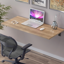 Ver imagem 2 de Mesa de Parede Dobravel Supensa com Suporte 90x45 Teka Madrid