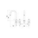 Ver imagem 2 de Misturador de Mesa 1880 Atria Matte Meber