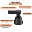 Ver imagem 5 de Acabamento para Registro Atria Matte Meber Preto