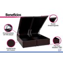 Ver mais imagens de Cama Box Baú Crc Queen +Colchão Ortopédico Shelby Hellen 158