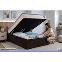 Ver imagem 3 de Cama Box Baú Crc Queen +Colchão Ortopédico Shelby Hellen 158