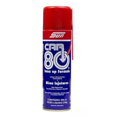 Descarbonizante Spray Car80 300ml/230g (carburadores e Bicos Injetores)