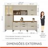 Cozinha Completa 5 Peças Duquesa Nesher Móveis - 3