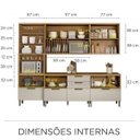 Ver imagem 4 de Cozinha Completa 5 Peças Duquesa Nesher Móveis