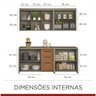 Cozinha Compacta 4 Peças Camponesa Nesher Móveis - 4