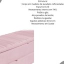 Ver imagem 2 de Calçadeira Baú Sapateira 140cm Ayla Veludo Capitonê