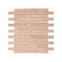 Ver imagem 1 de Revestimento Cerâmica Natural - Tijolinho Ravena Chiaro 6,3x24,3cm Bege