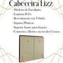 Ver imagem 3 de Cabeceira Casal 138 cm Lizz Veludo Bege Soon
