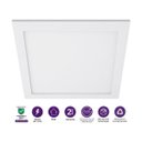 Ver imagem 7 de Painel Plafon Luminária Led Embutir 25w Luz Fria Proshield Ip40 Save St439