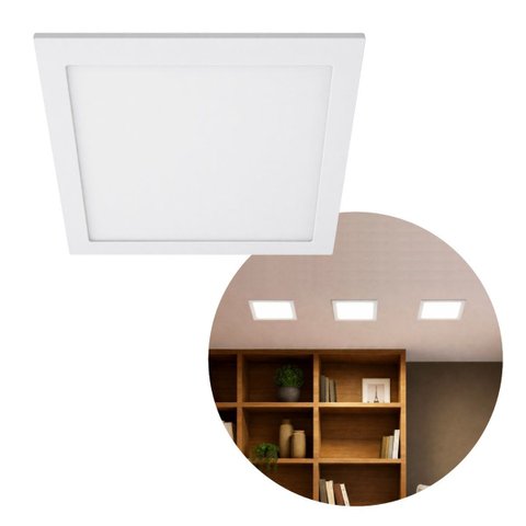 Painel Plafon Luminária Led Embutir 25w Luz Fria Proshield Ip40 Save St439