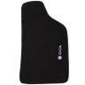 Jogo de Tapete Automotivo Carpete Gol G4 2006 À 2014 Soft Logo Bordado Preto 5 Peças - 5
