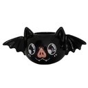 Ver imagem 1 de Caneca 3d Morcego Fofo Cerâmica 200ml Broglio Preto