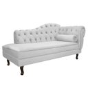 Ver imagem 5 de Kit Diva Recamier Diana 185cm Lado Esquerdo e 01 Poltrona Classic Suede - Doce Sonho Móveis RECAMIER
