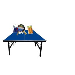 Mesa Ping Pong Mdp Oficial 15mm Klopf 1001 + Kit Completo 5031 + Kit Bolinhas Cor Laranja Klopf 5076 - 1