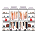 Ver imagem 1 de Closet Aramado - Linear Clr 252 com Gaveta - 3,10m - Branco